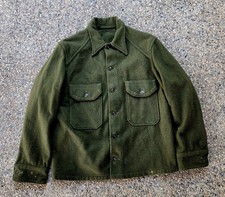 Vintage U.S MILITARY WOOL FIELD SHIRT ARMY SIZE M JACKET