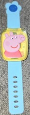 VTech Peppa Pig Learning Watch for kids. Blue. Works Great. Interactive.