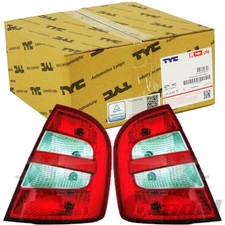 2x TYC HECKLEUCHTE RÜCKLEUCHTE LINKS/RECHTS passend für SKODA FABIA I 6Y2