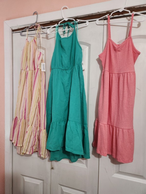 Lots of 3 New with Tag Old Navy Girls Sundresses, Sz. 10/12