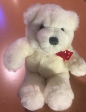 Dakin White Bear From 1993 10"