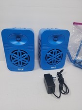 Pyle 4" Bluetooth 2-Way Indoor/Outdoor Waterproof Speakers - 300W Dual 3.33lbs