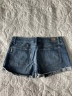 PAIGE Women’s Jeans Washed Blue Cutoff Shorts. Size 30. — photo 2