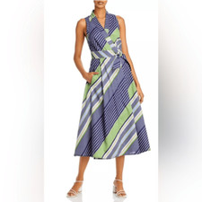 NEW Tory Burch Overprinted Wrap Dress 2