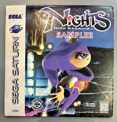Nintendo Switch Sega Saturn PAL Nights into dreams Sega