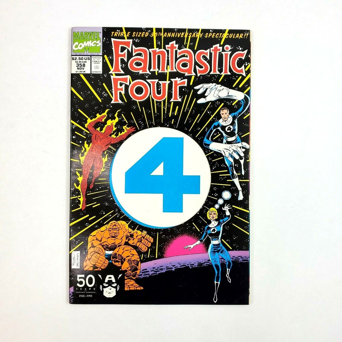Fantastic Four #358 アメコミリーフ