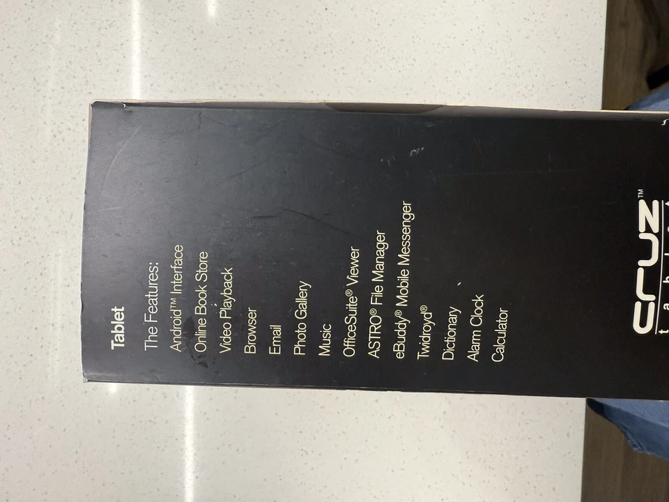 Cruz  By Velocity, T301 NEW In Box, 7x5/in Tablet - Image 2 of 4