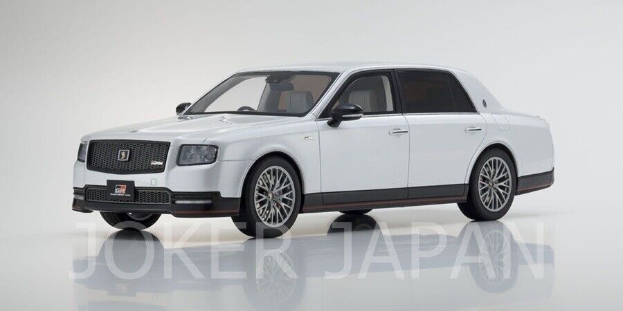 【超特価】 1/18scale SAMURAI KYOSHO Toyota (White GRMN Century 乗用車