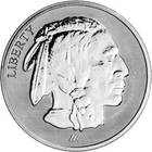 1 oz Silver Round Asahi Reverse Proof Buffalo Design BU (Lot of 1)