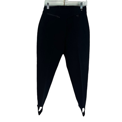Obermeyer Sturup Jinks Wool Blend Softshell Snow Pants 10R Black MadeJapan 29-25