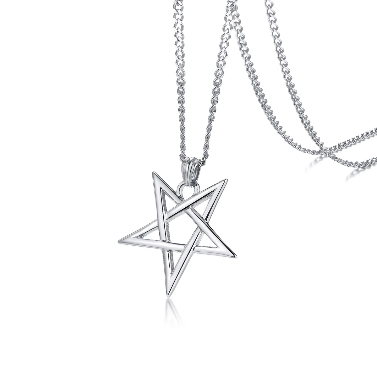 Mens hotsell pentacle necklace