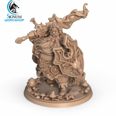 Santa Knight - Signum Workshop - Dungeons & Dragons - detaillierte Miniaturen
