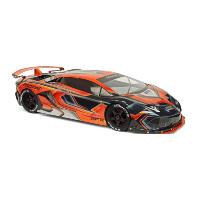 Bittydesign Lamborghini Aventador Jota Unpainted Body Shell w/ Decals 1/7 Clear