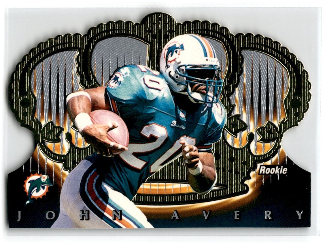 1998 Pacific Crown Royale John Avery Miami Dolphins #68