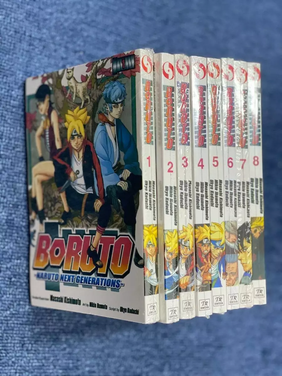 BORUTO NARUTO NEXT GENERATION Volume 1-3 plus extra English Manga Book Lot  Set