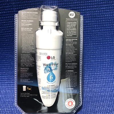 LG Electronics Refrigerator Water Filter LT1000-ADQ74793504