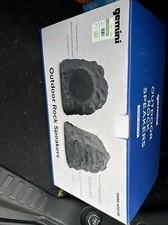 Bluetooth Pool Side Outdoor Rock Speakers Rechargeable TWS Link Waterproof Set