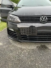 Front Bumper Tow Hook License Plate Mount Bracket For VW Jetta Sedan 2011-2014