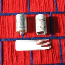 FS2 FLUORESCENT STARTER 14w 15w 20w PreHeat FS-2 for F20T12  F15T8 newBOX of 20