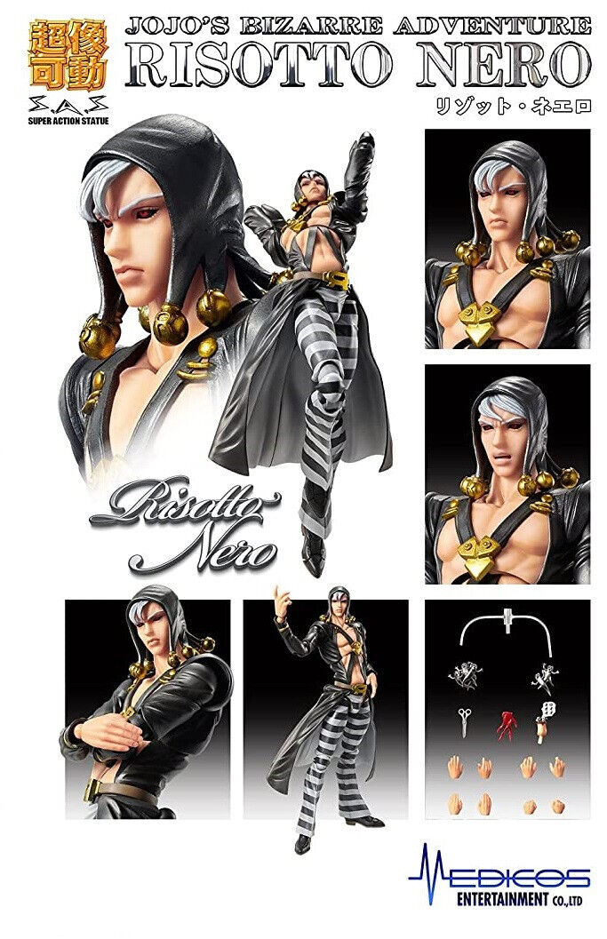 Jojos Bizarre Adventure Part V - Risotto Nero Super Action Figure