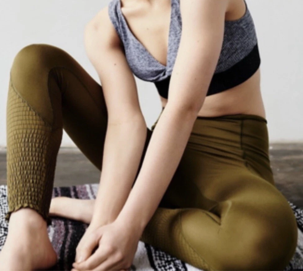 free-people-movement time is now smocked scrunched ankles leggings
