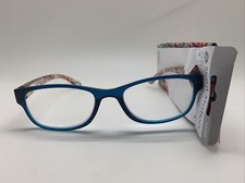 Foster Grant Sight Station MAKAYLA NVY BLUE 1.00 Reading Glasses READERS