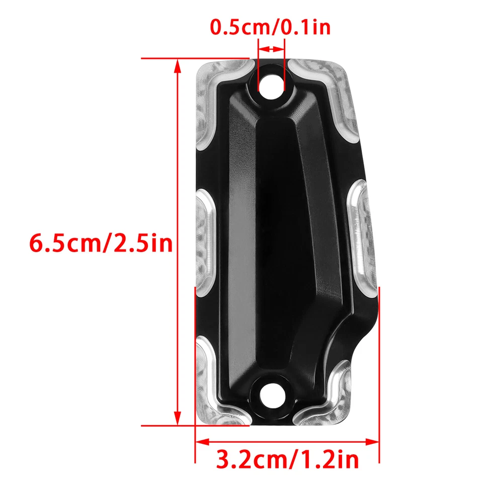 Cubierta de cilindro maestro delantero y trasero de aluminio para Indian Scout Sixty 2015-2022 2016 Foto 2 de 4