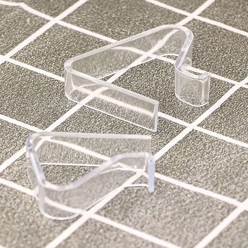 24 Pinces à Nappe Transparentes - WeddHuis - Pour Table Intérieur/extérieur - Anti-vent Et Stables