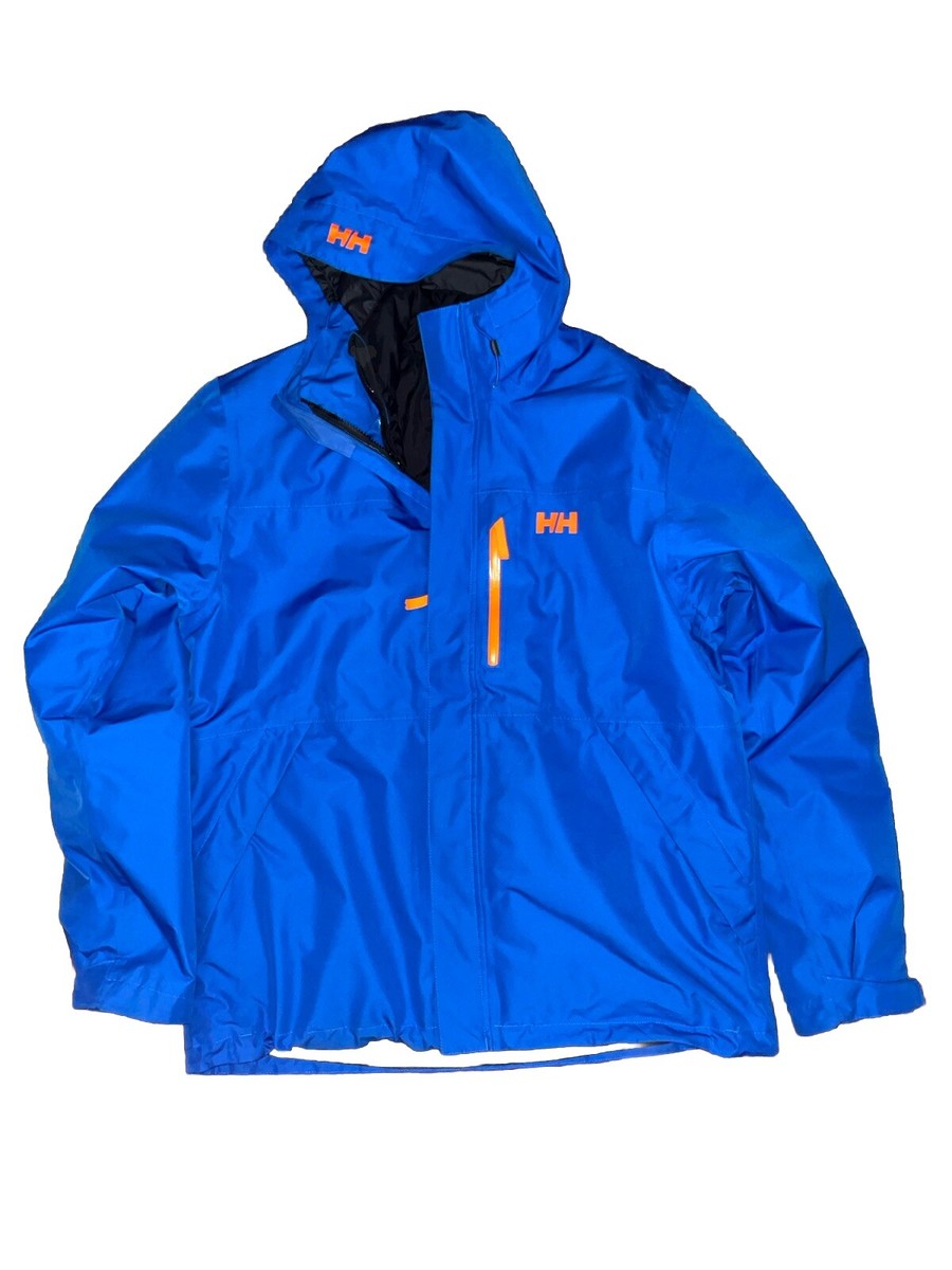Helly Hansen Men's Squamish Blue CIS 3-in-1 Jacket size XL UK
