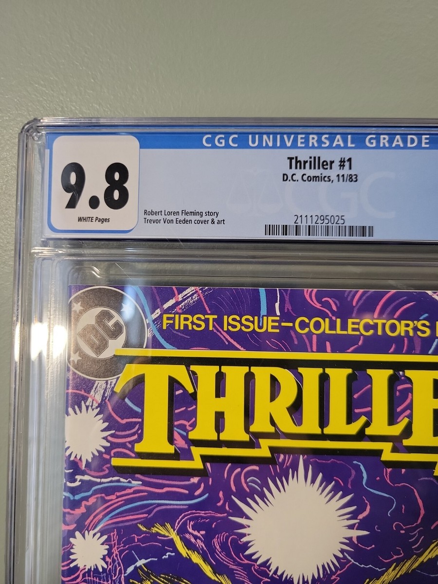 Thriller #1 CGC 9.8 White Pages! DC Monster Verse. | eBay