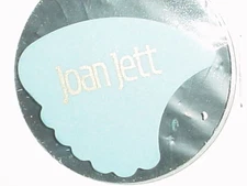 JOAN JETT RaRe Shark Fin 1994 Concert Tour GUITAR PICK I Love Rock And Roll