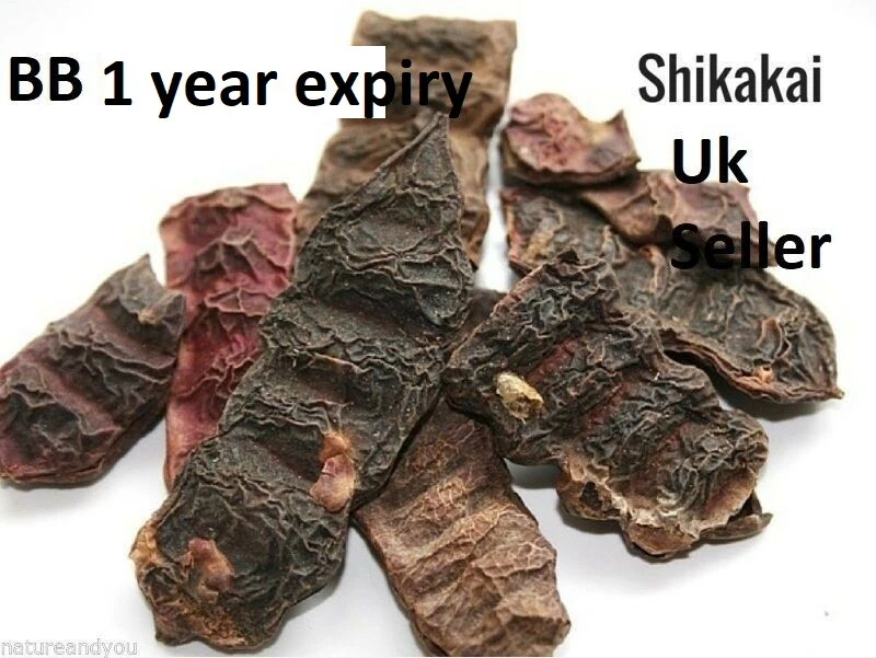 ASH SPICE COMPANY Whole Shikakai Pods Acacia Concinna Hair Growth Prevents Hair Loss