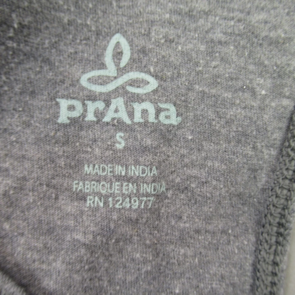 Prana Tank Top Womens Small Sleeveless Lightweight Stretch Gray Casual - Image 3 of 4