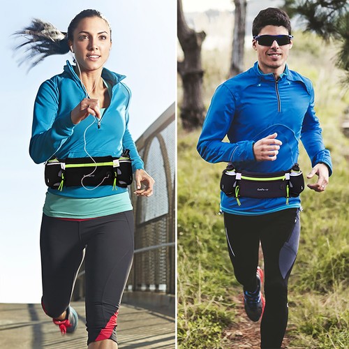 Waterproof Sport Waist Bag Running Jogging Belt Pouch Phone Case For Iphone Pack - Picture 6 of 11