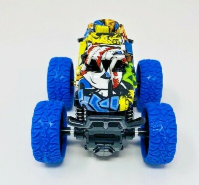 週刊MONSTER TRUCK 4WD Monster Zap Big Wheel Friction Powered Truck, 4x4, 1:36 Scale, NEW