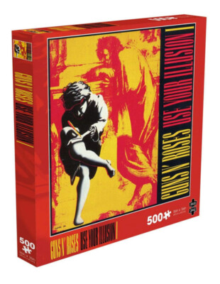 STEINSÄGEN 500 TEILE PUZZLE - GUNS N' ROSES USE YOUR ILLUSION 41 x 41 cm 500 Teile 