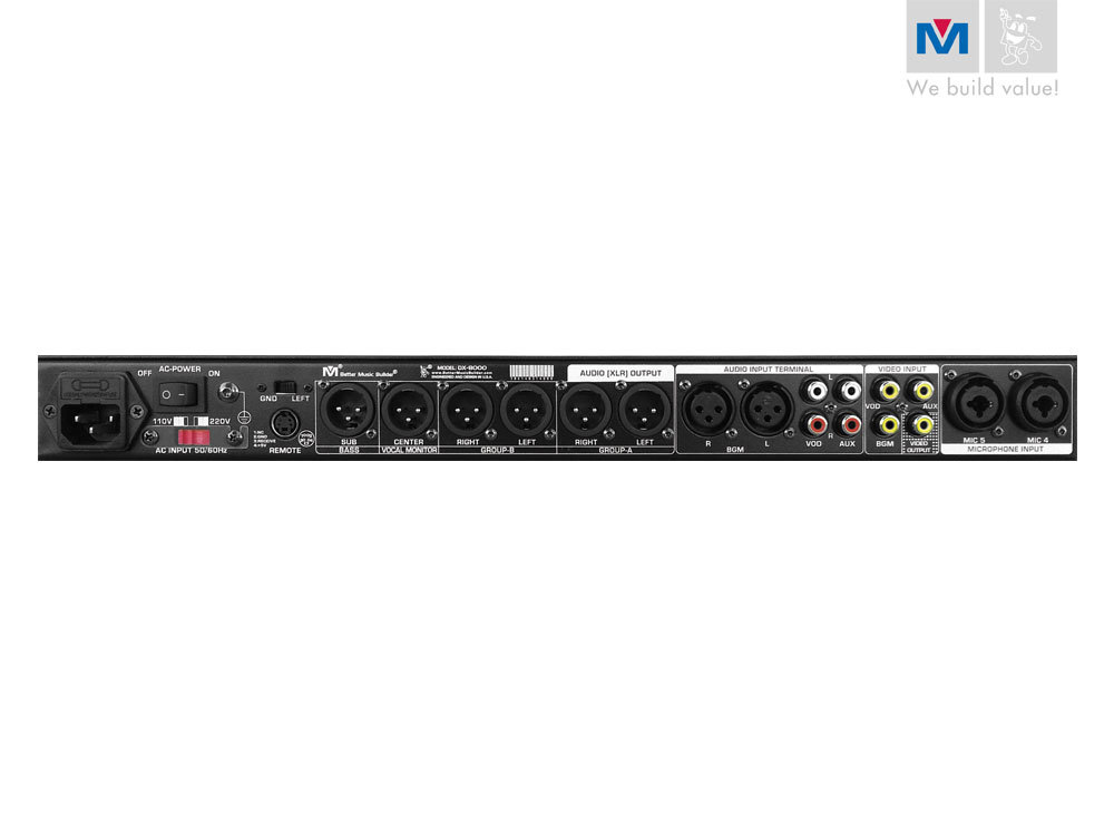 M Karaoke Better Music Builder (M) DX8000 High Quality CPU Mixer eBay
