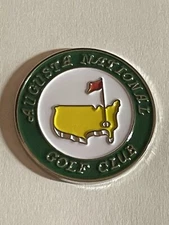 Rare Augusta National Golf Club Members 1" Coin Golf Style Marker - A Beauty!