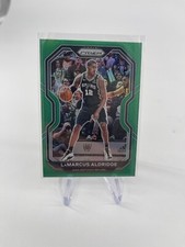 2020-21 Panini Prizm - Green Prizm #104 LaMarcus Aldridge