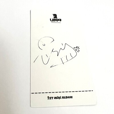 UNIQ EOEO SEUNGYOUN CHINESE PRESS PHOTOCARD PC WOODZ SUNGJOO