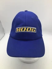 MOOG Blue Canvas Cotton Adjustable Baseball Cap H2
