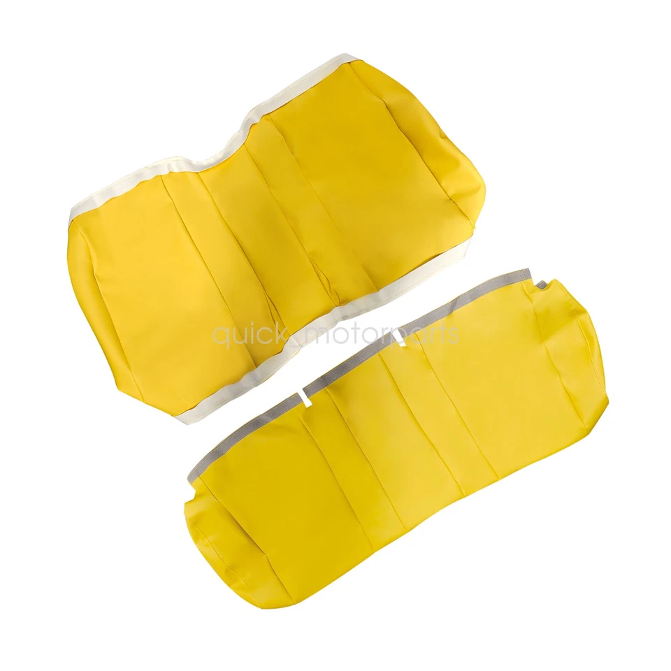 Cubierta de asiento de banco amarilla para XUV HPX 625i 825i 855D 855D S4 John Deere Gator Foto 3 de 4
