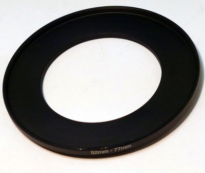 52mm to 77mm male to female threads step Up ring for 50mm f1.8