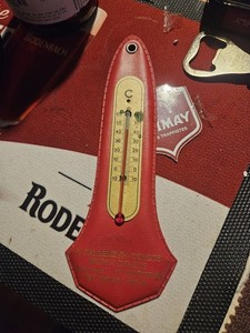 Belgium Beer Distributor J. Callemeyn Demets Kortrik Thermometer 1950's