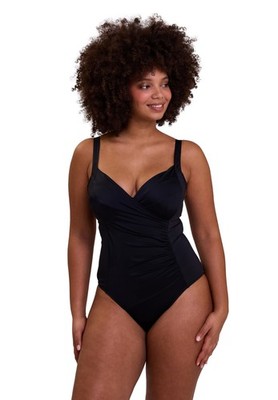 Sans Complexe Badeanzug Damen Bademode Aruba Eleganz Komfort Schwarz 75E
