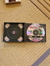 Sakura Wars Sega Saturn Game Set with Imperial Flower Brigade Handbook and Poste