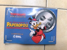 Topolino presenta LE BANCONOTE DI PAPEROPOLI - BNL - Raccoglitore Completo 1997