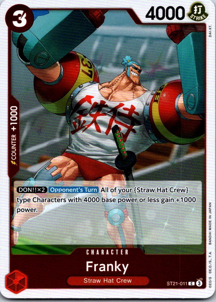 Franky ST21-011 Starter Deck EX: Gear 5 C