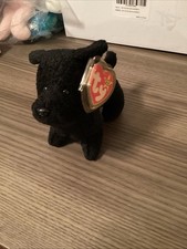 TY Beanie Baby Scottie The Terrier Dog Tush And Ear Tags 6" Stuffed Animal Toy