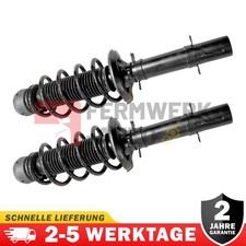 2x Vorne Stoßdämpfer mit Feder L und R Federbein Für VW GOLF 4 1J 1.4 1.6 1.8